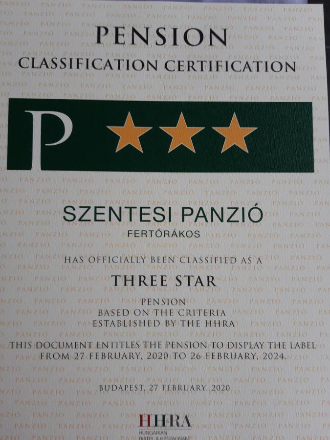 Bed and Breakfast Szentesi Panzio Фертивракош Екстер'єр фото